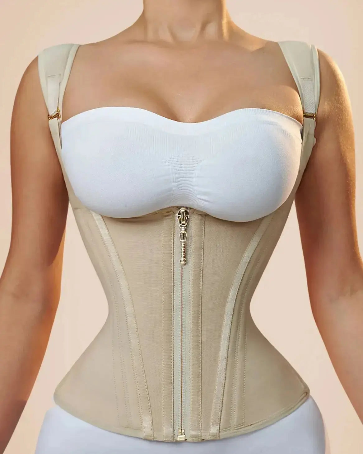 Cintura Trainer para Mulheres Corset Vest Body Shaper Cincher Trimmer Tank Top Sport Girdle com Steel Bones